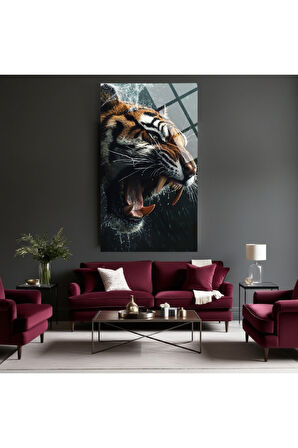 Hayvan Fotoğrafları Cam Tablo | Dayanıklı Temperli Cam