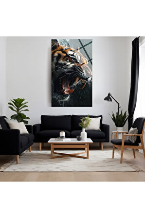 Hayvan Fotoğrafları Cam Tablo | Dayanıklı Temperli Cam