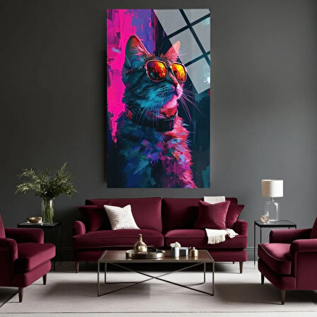 Hayvan Fotoğrafları Cam Tablo | Dayanıklı Temperli Cam