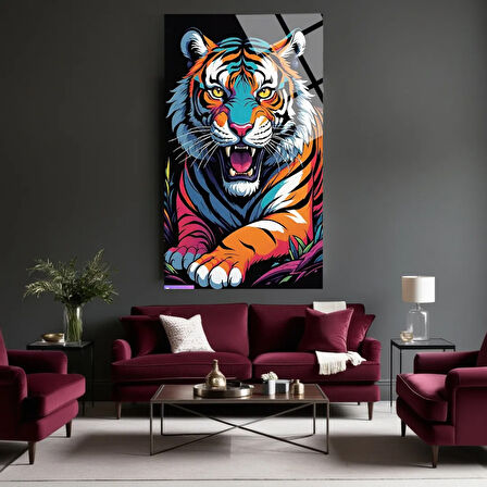 Hayvan Fotoğrafları Cam Tablo | Dayanıklı Temperli Cam