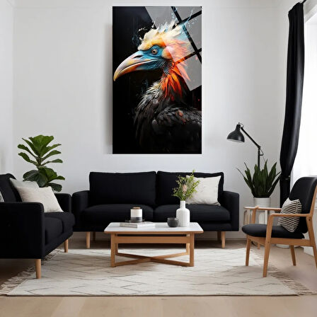 Hayvan Fotoğrafları Cam Tablo | Dayanıklı Temperli Cam