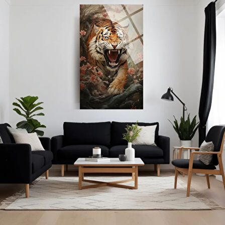 Hayvan Fotoğrafları Cam Tablo | Dayanıklı Temperli Cam