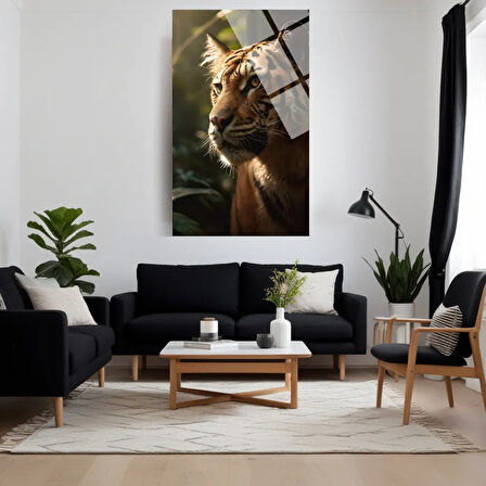Hayvan Fotoğrafları Cam Tablo | Dayanıklı Temperli Cam