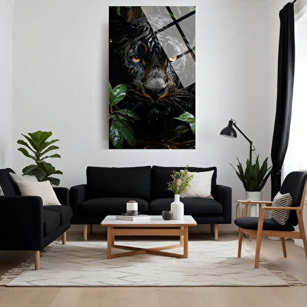 Hayvan Fotoğrafları Cam Tablo | Dayanıklı Temperli Cam