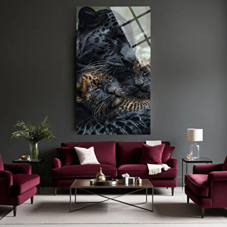 Hayvan Fotoğrafları Cam Tablo | Dayanıklı Temperli Cam