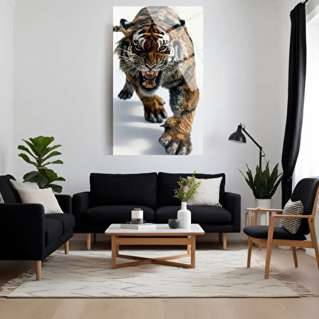 Hayvan Fotoğrafları Cam Tablo | Dayanıklı Temperli Cam