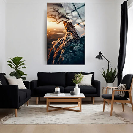 Hayvan Fotoğrafları Cam Tablo | Dayanıklı Temperli Cam