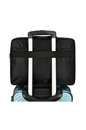 KÖRÜKLÜ VE TAM KORUMALI LAPTOP VE EVRAK ÇANTASI