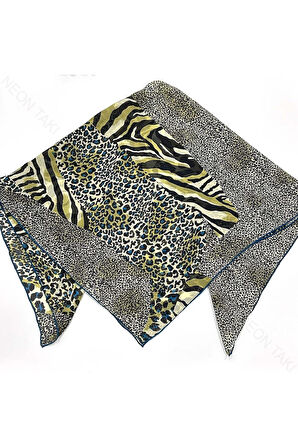 Çok Renkli, Fular 14, 81cmx86cm