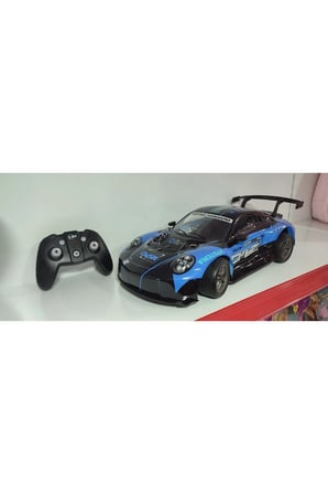 46 Cm 2.4 Ghz Büyük Boy Full Fonksiyon Yüksek Hızlı Şarjlı Drift Araba (MAVİ)