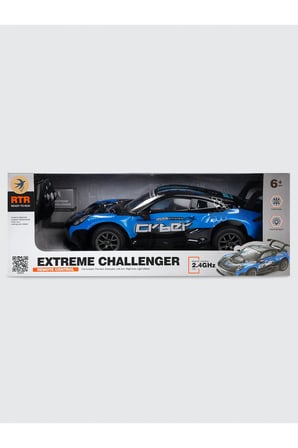 46 Cm 2.4 Ghz Büyük Boy Full Fonksiyon Yüksek Hızlı Şarjlı Drift Araba (MAVİ)