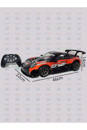 46 Cm 2.4 Ghz Büyük Boy Full Fonksiyon Yüksek Hızlı Şarjlı Drift Araba (TURUNCU)