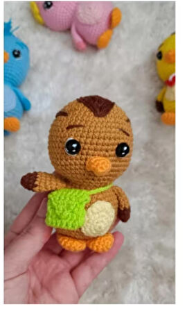 Amigurumi katuri oyuncak kuş sülün katuriler 