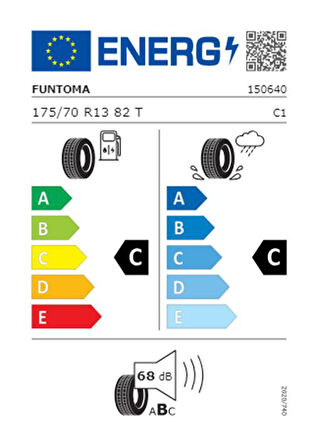 Funtoma 175/70 R13 82T Roadfun Oto Yaz Lastiği ( Üretim Yılı: 2025 )