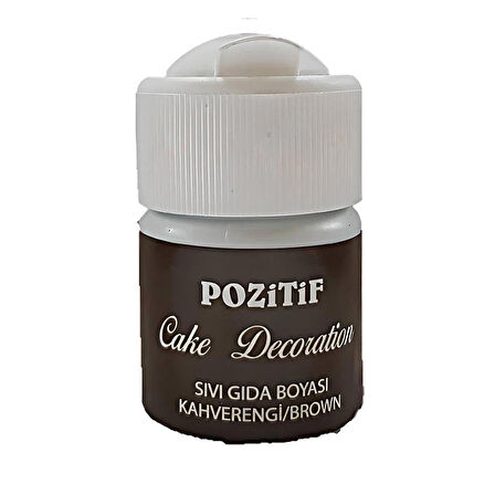 Sıvı Gıda Boyası 20ML - Kahverengi