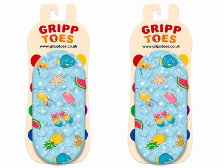 GrippToes Kaymaz Damla Tabanlı Deniz&Havuz Çorabı  B2