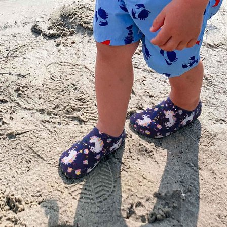 GrippToes Çocuk Deniz Ayakkabısı Kaymaz Tabanlı Renkli Beden 30-32