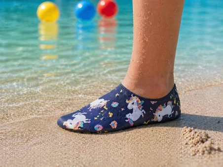 GrippToes Çocuk Deniz Ayakkabısı Kaymaz Tabanlı Renkli Beden 30-32