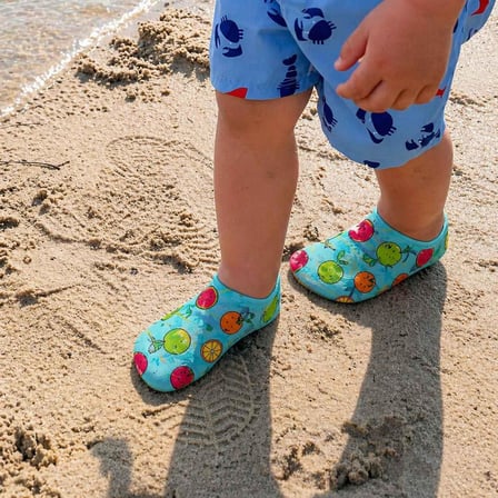 GrippToes Kaymaz Damla Tabanlı Deniz&Havuz Çorabı D1