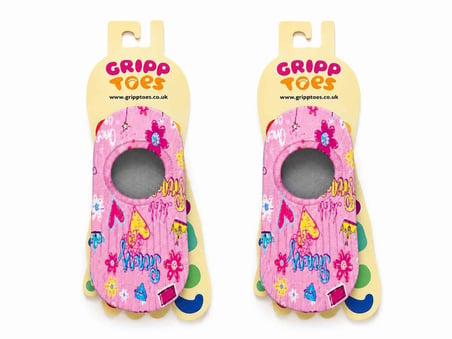GrippToes Kaymaz Damla Tabanlı Deniz&Havuz Çorabı D2