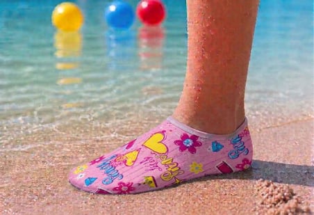 GrippToes Kaymaz Damla Tabanlı Deniz&Havuz Çorabı D2