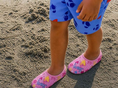 GrippToes Kaymaz Damla Tabanlı Deniz&Havuz Çorabı D2