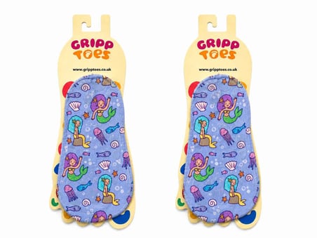 GrippToes Kaymaz Damla Tabanlı Deniz&Havuz Çorabı E1