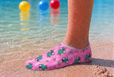 GrippToes Kaymaz Damla Tabanlı Deniz&Havuz Çorabı E2