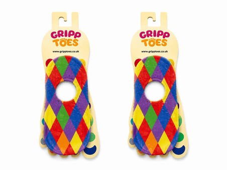 GrippToes Kaymaz Damla Tabanlı Deniz&Havuz Çorabı F1