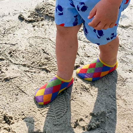 GrippToes Kaymaz Damla Tabanlı Deniz&Havuz Çorabı F1