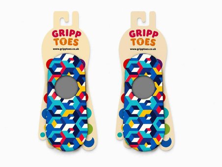 GrippToes Kaymaz Damla Tabanlı Deniz&Havuz Çorabı  K2