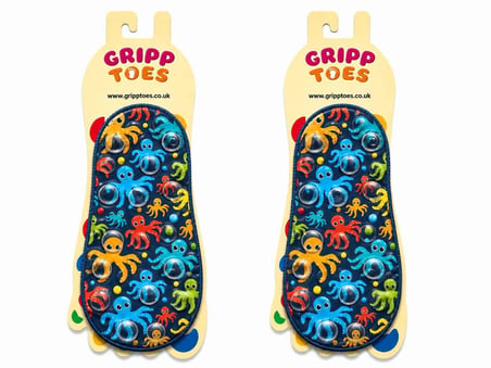 GrippToes Kaymaz Damla Tabanlı Deniz&Havuz Çorabı  P1