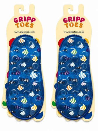 GrippToes Kaymaz Damla Tabanlı Deniz&Havuz Çorabı  R1