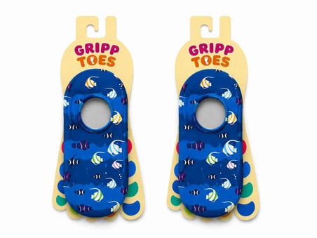 GrippToes Kaymaz Damla Tabanlı Deniz&Havuz Çorabı  R1