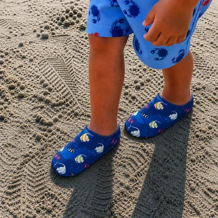 GrippToes Kaymaz Damla Tabanlı Deniz&Havuz Çorabı  R1