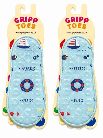 GrippToes Kaymaz Damla Tabanlı Deniz&Havuz Çorabı  S1