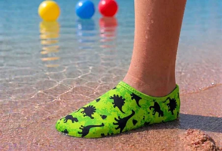 GrippToes Kaymaz Damla Tabanlı Deniz&Havuz Çorabı  S2