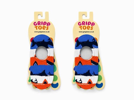 GrippToes Kaymaz Damla Tabanlı Deniz&Havuz Çorabı  T1
