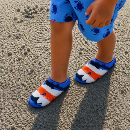 GrippToes Kaymaz Damla Tabanlı Deniz&Havuz Çorabı  T1
