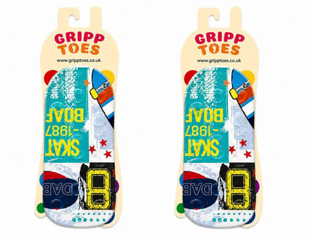 GrippToes Kaymaz Damla Tabanlı Deniz&Havuz Çorabı  U1