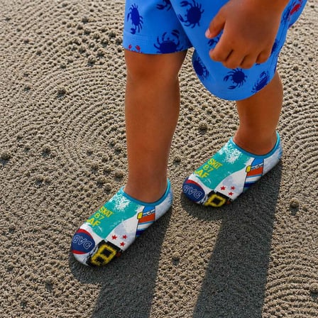 GrippToes Kaymaz Damla Tabanlı Deniz&Havuz Çorabı  U1