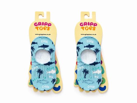 GrippToes Kaymaz Damla Tabanlı Deniz&Havuz Çorabı  U2