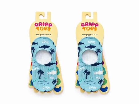 GrippToes Kaymaz Damla Tabanlı Deniz&Havuz Çorabı  U2