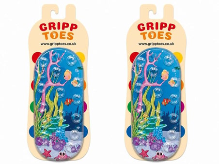 GrippToes Kaymaz Damla Tabanlı Deniz&Havuz Çorabı  X1