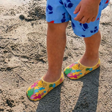 GrippToes Kaymaz Damla Tabanlı Deniz&Havuz Çorabı  Y1
