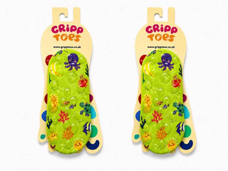 GrippToes Kaymaz Damla Tabanlı Deniz&Havuz Çorabı  M2