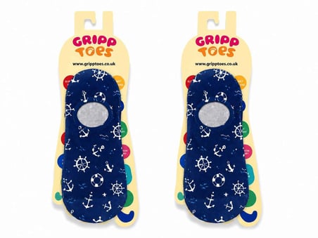 GrippToes Kaymaz Damla Tabanlı Deniz&Havuz Çorabı  P2