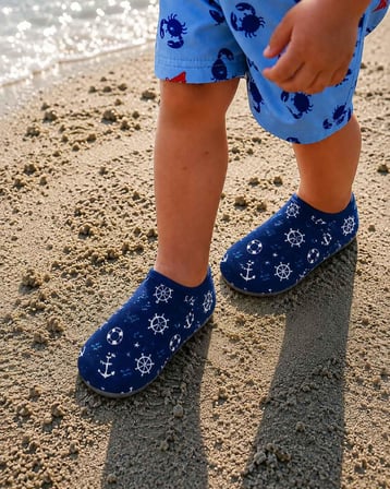 GrippToes Kaymaz Damla Tabanlı Deniz&Havuz Çorabı  P2