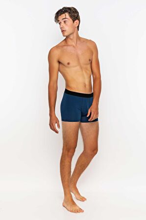 Redowl Baykuş Baskılı Boxer-İndigo-XXL