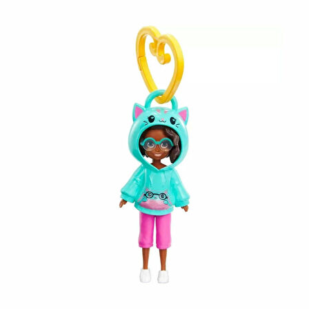 HKV98 Polly Pocket Kapüşonlu Bebekler -1 adet stokta olan gönderilir